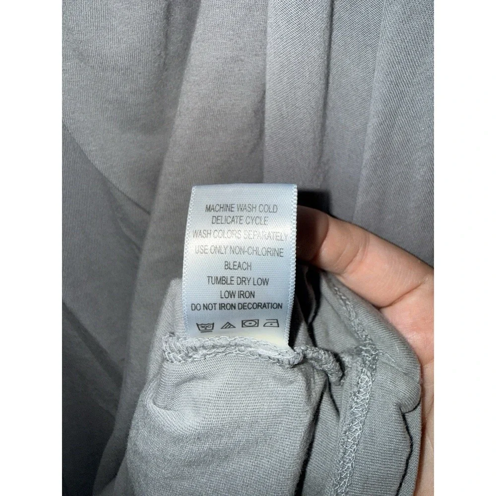 Woman Within Cardigan Womens 4X 32 34 Gray Sequin Breathable Stretch Shirt
